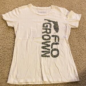 Kids White Graphic Tee